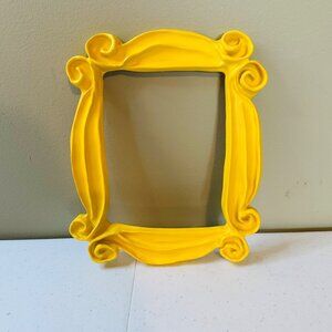 Friends yellow frame for door Monica yellow peephole frame nostalgic Friends